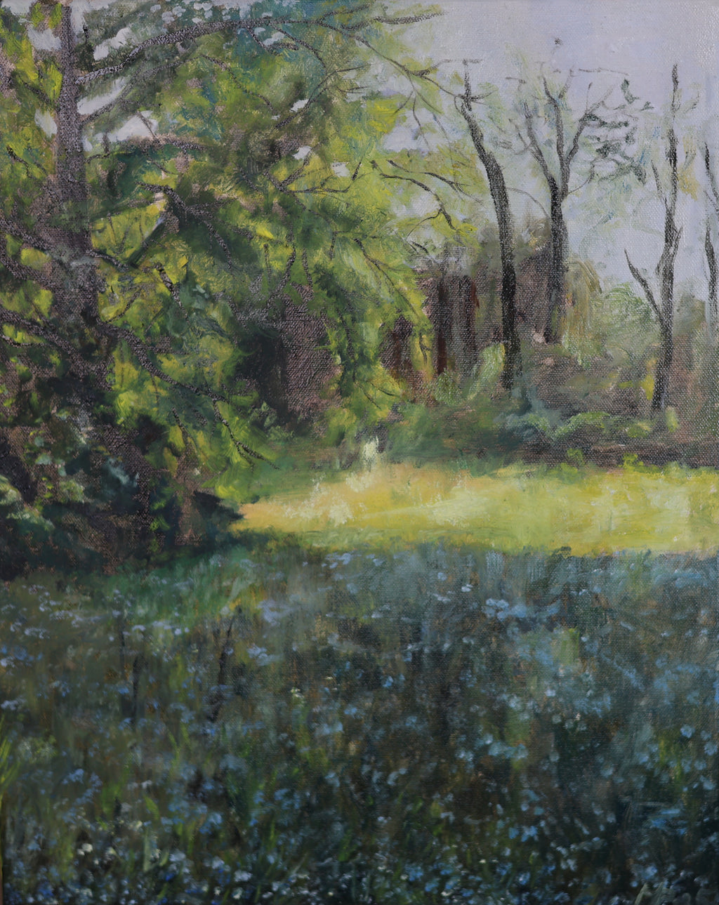 Schronienie 40x50 cm obraz olejny na płótnie