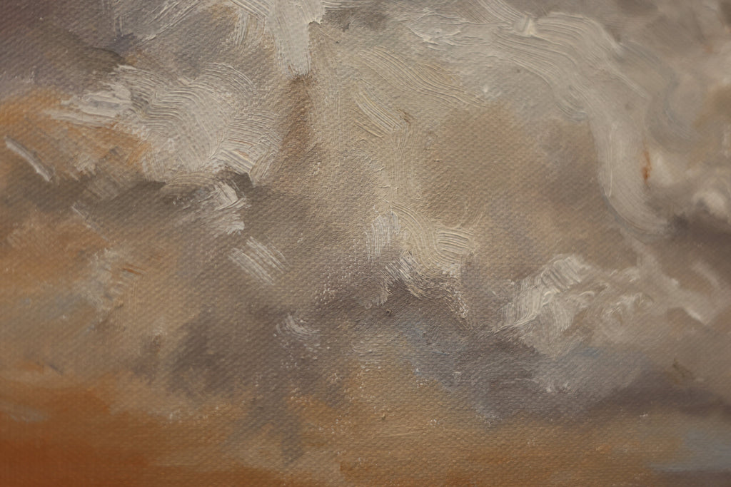 Powrót do... 40x50 cm, obraz olejny na płótnie