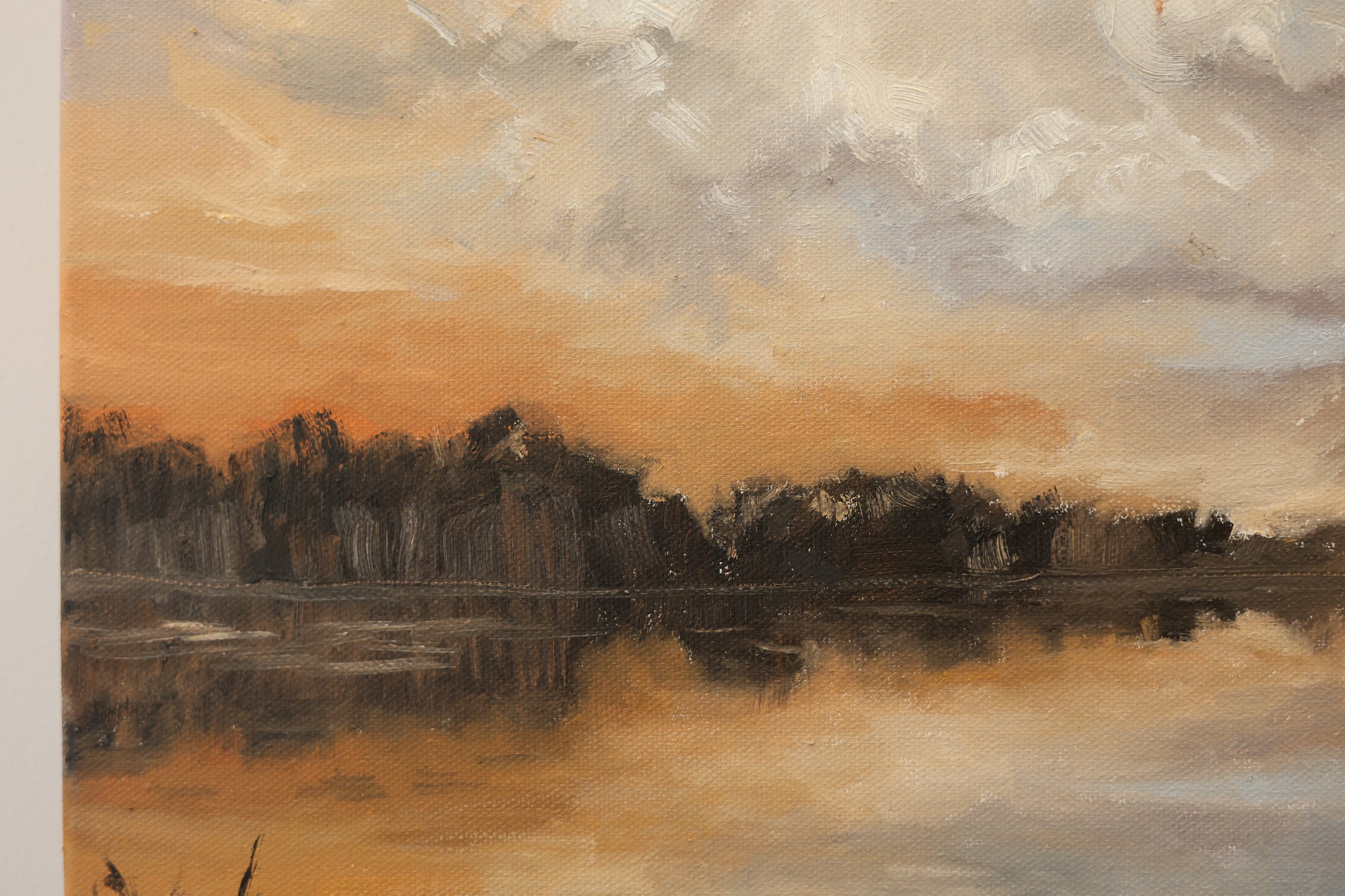 Powrót do... 40x50 cm, obraz olejny na płótnie