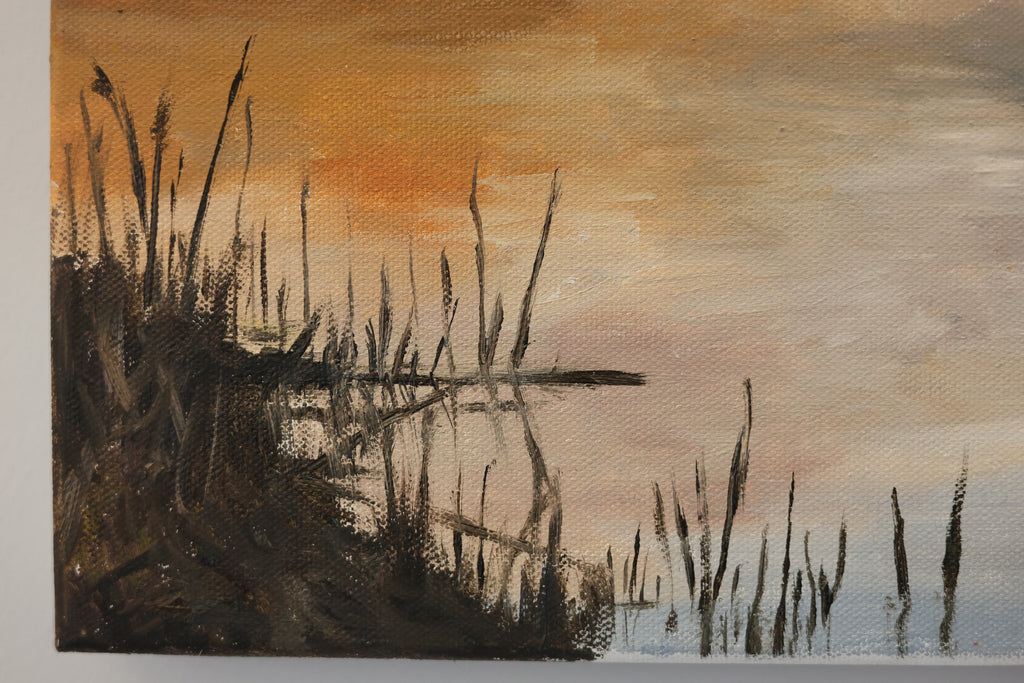 Powrót do... 40x50 cm, obraz olejny na płótnie