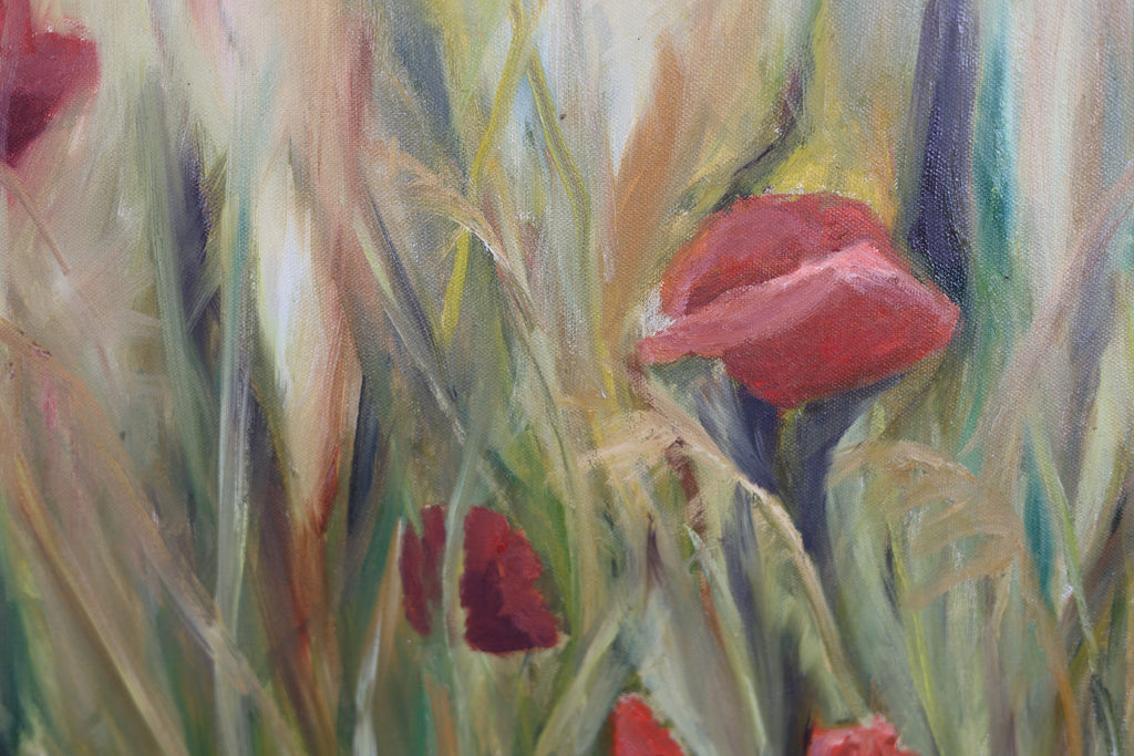 Łąka 50x70 cm obraz olejny na płótnie