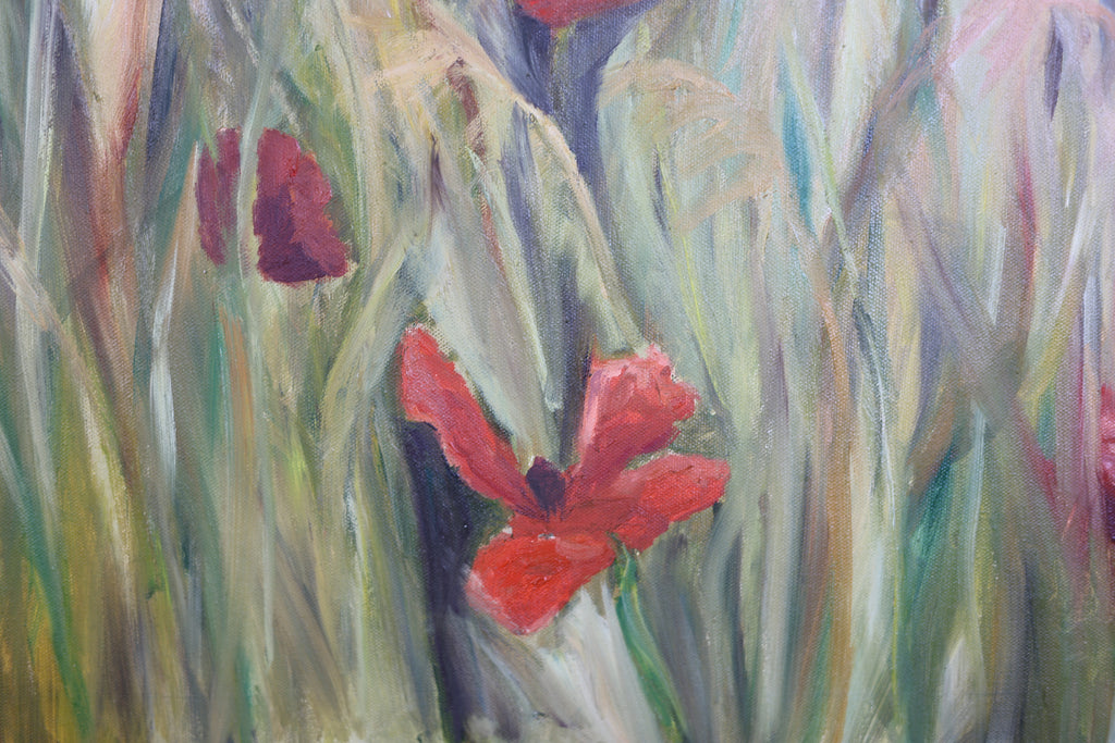 Łąka 50x70 cm obraz olejny na płótnie