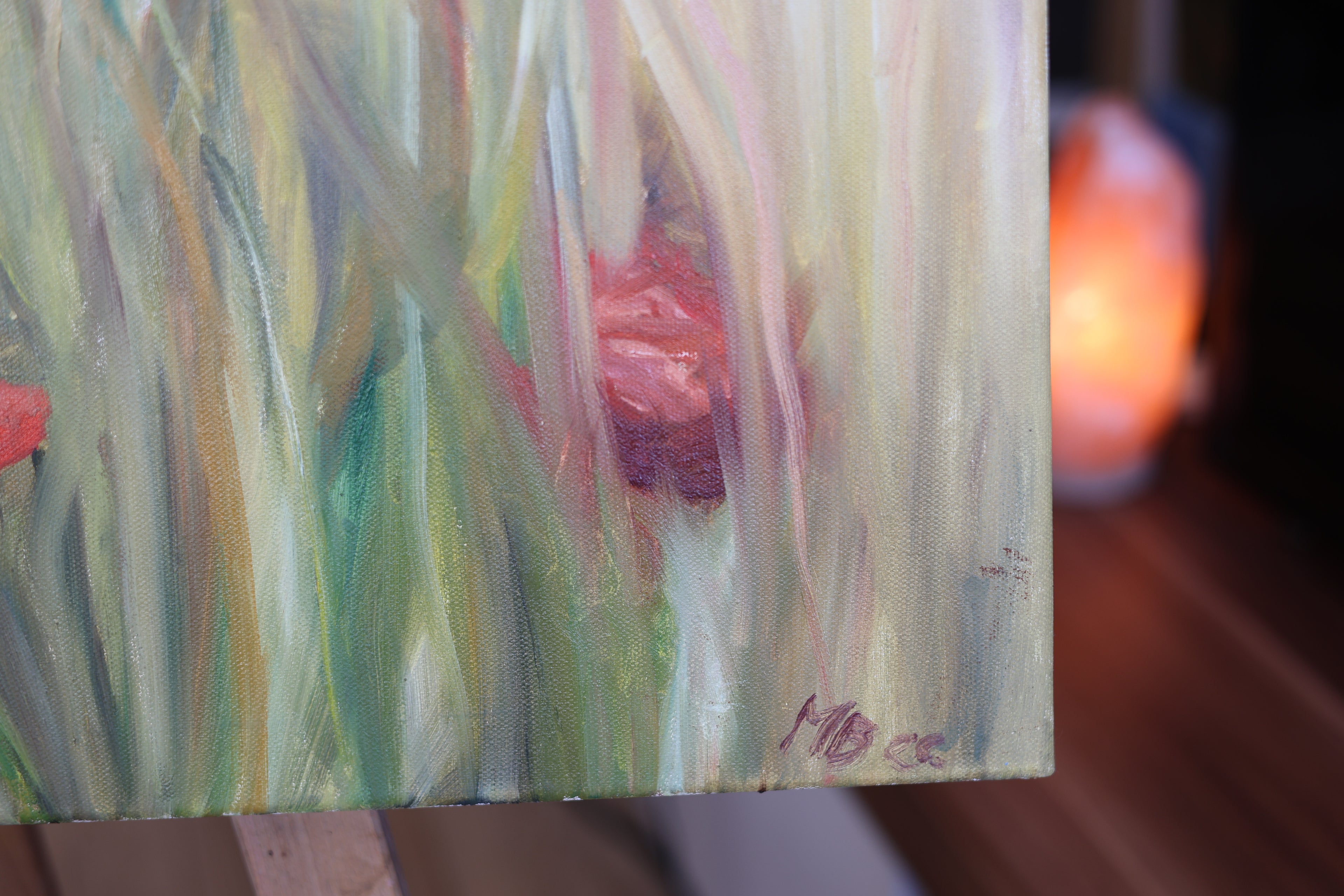 Łąka 50x70 cm obraz olejny na płótnie