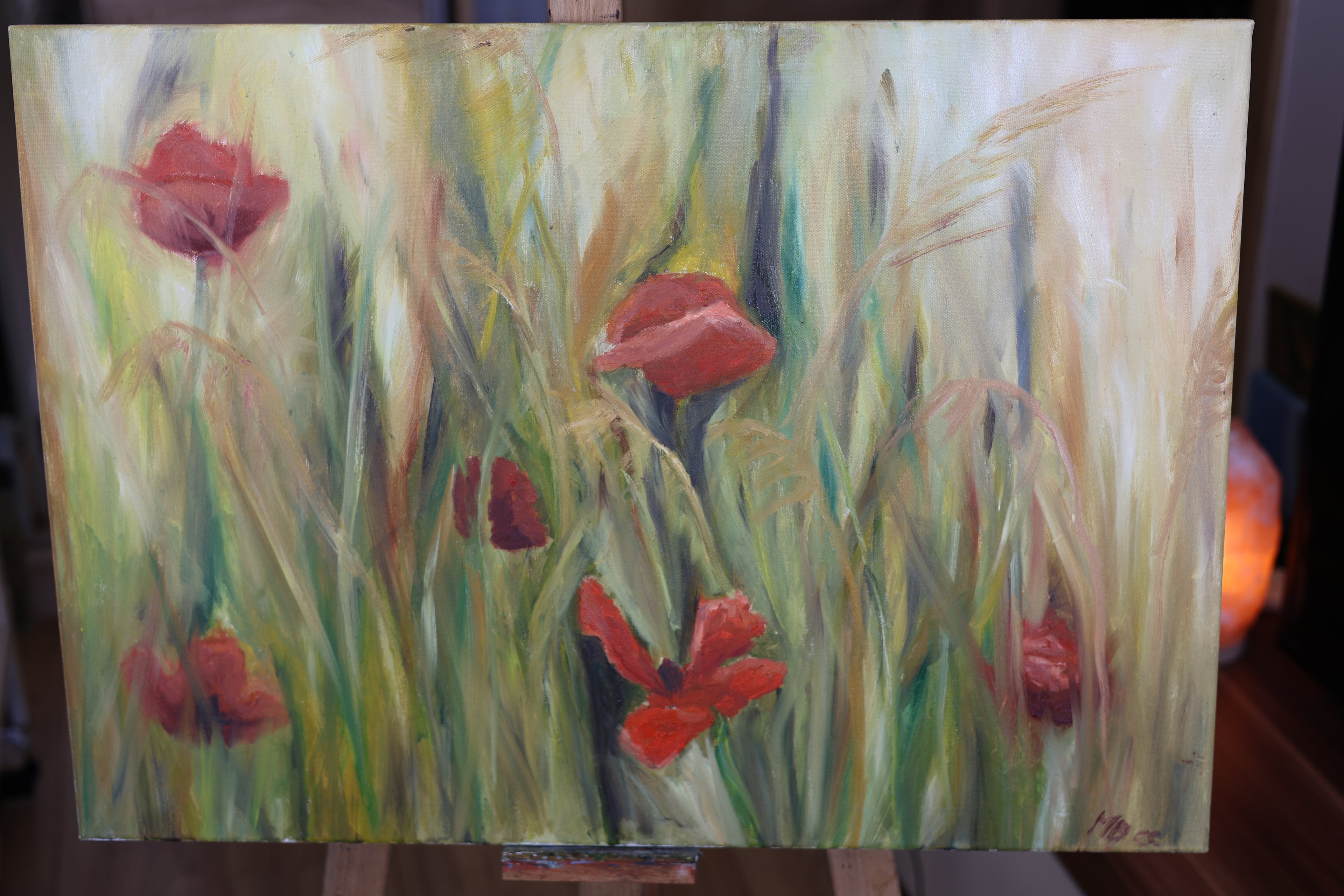 Łąka 50x70 cm obraz olejny na płótnie