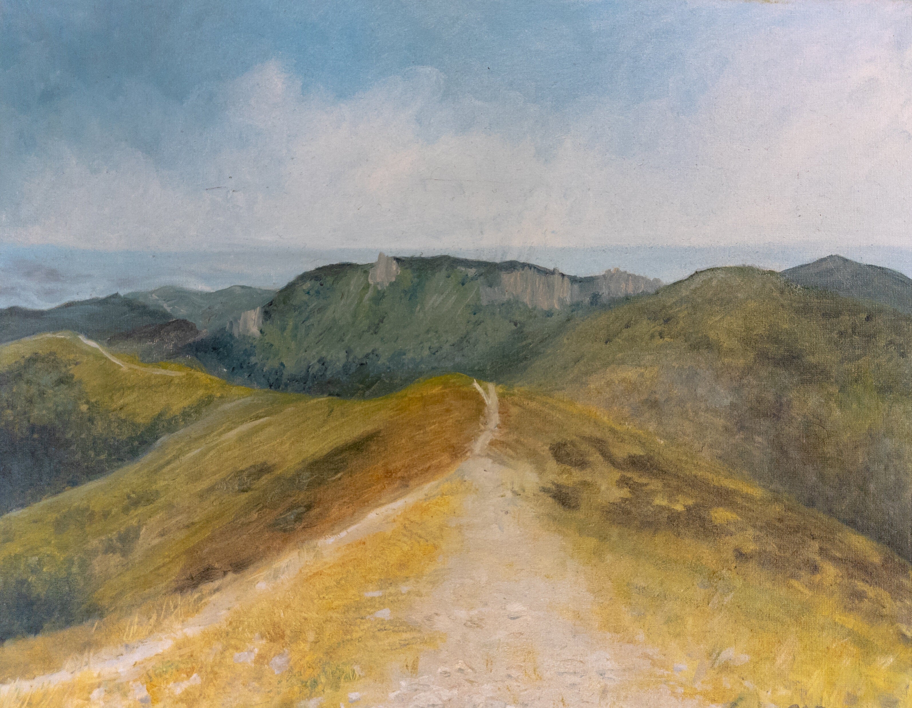 Wyprawa życia 40x50 cm obraz olejny na płótnie