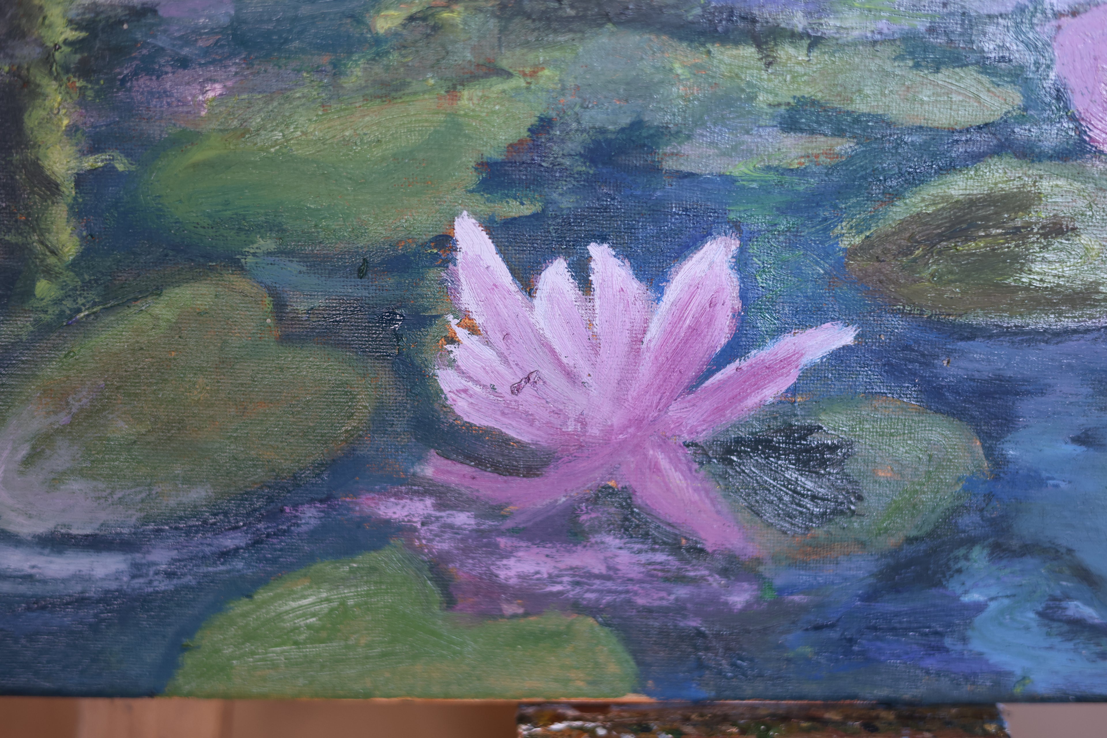 Lilia 35x50 cm obraz olejny na płótnie