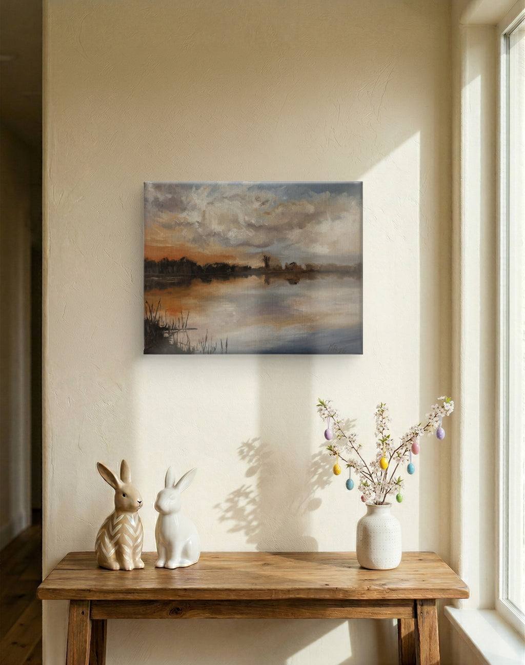 Powrót do... 40x50 cm, obraz olejny na płótnie