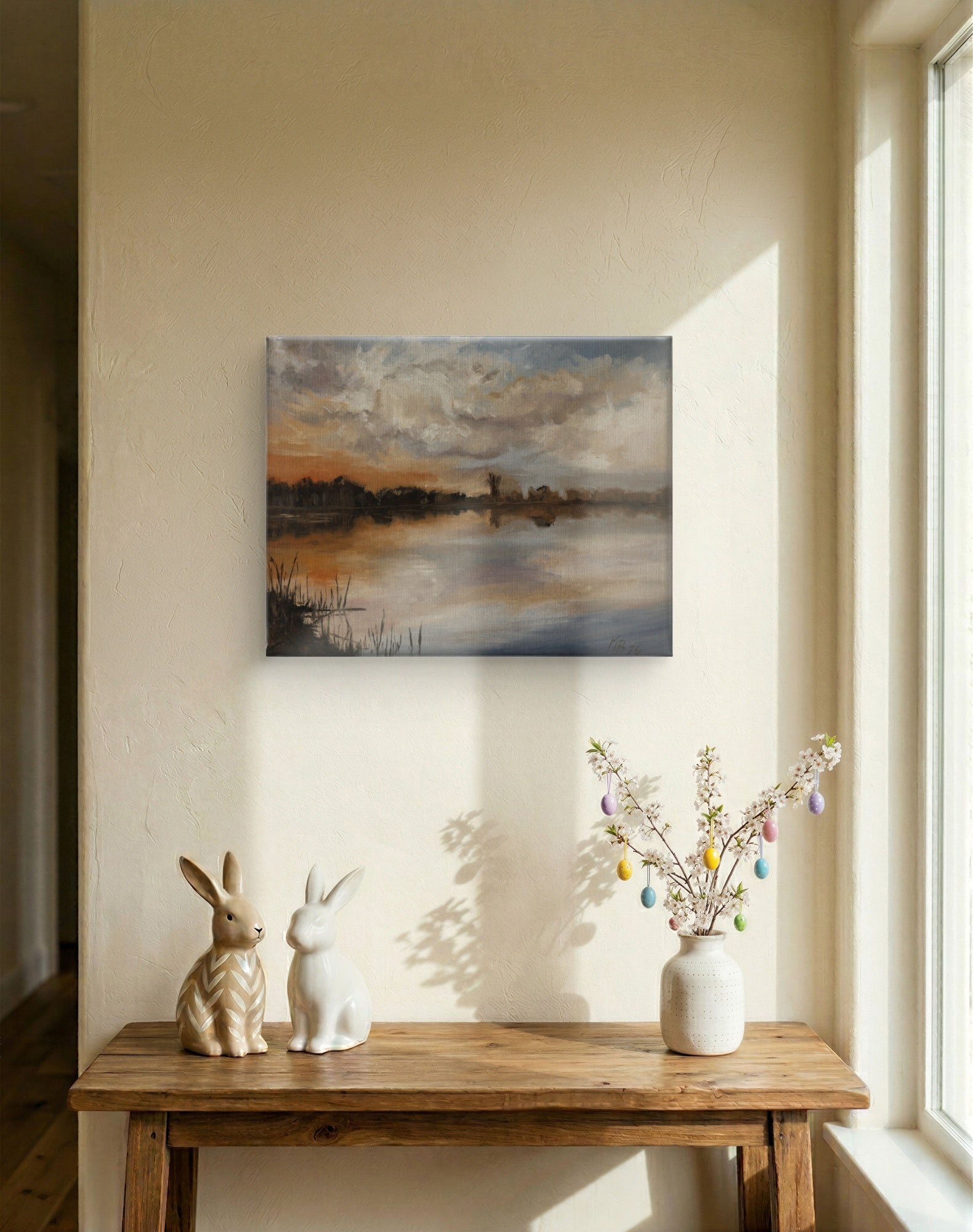 Powrót do... 40x50 cm, obraz olejny na płótnie