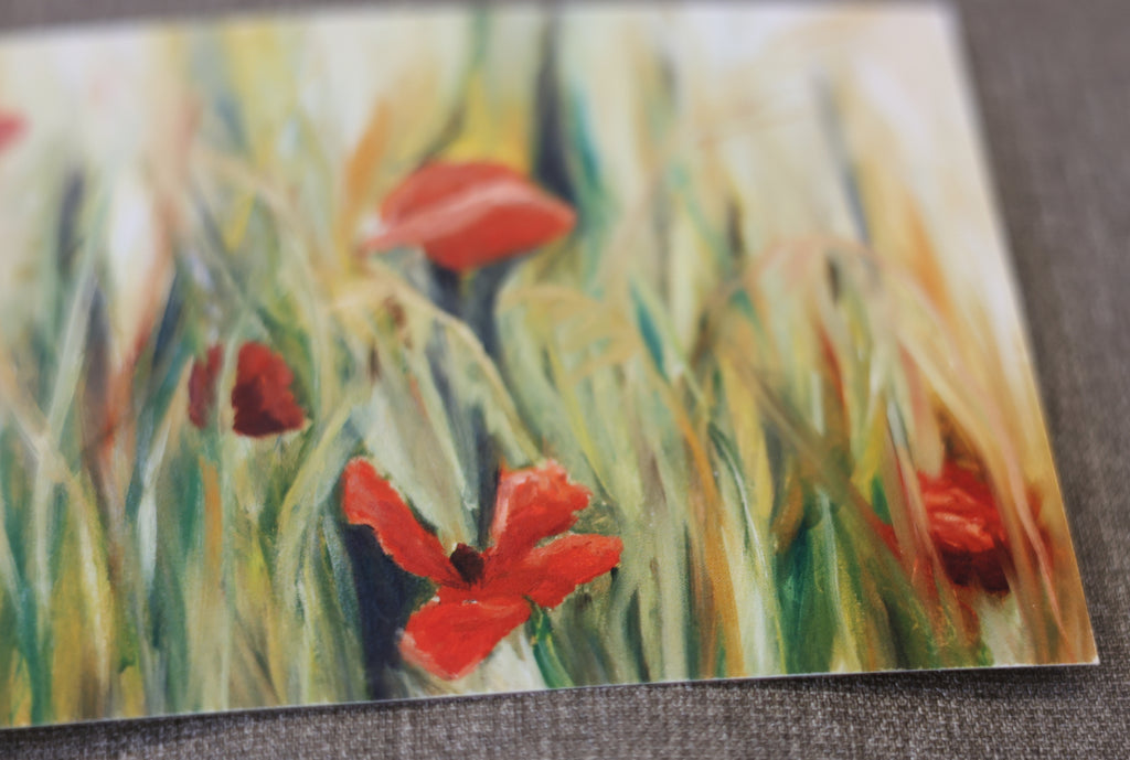 Pocztówka: Łąka 10x15 cm