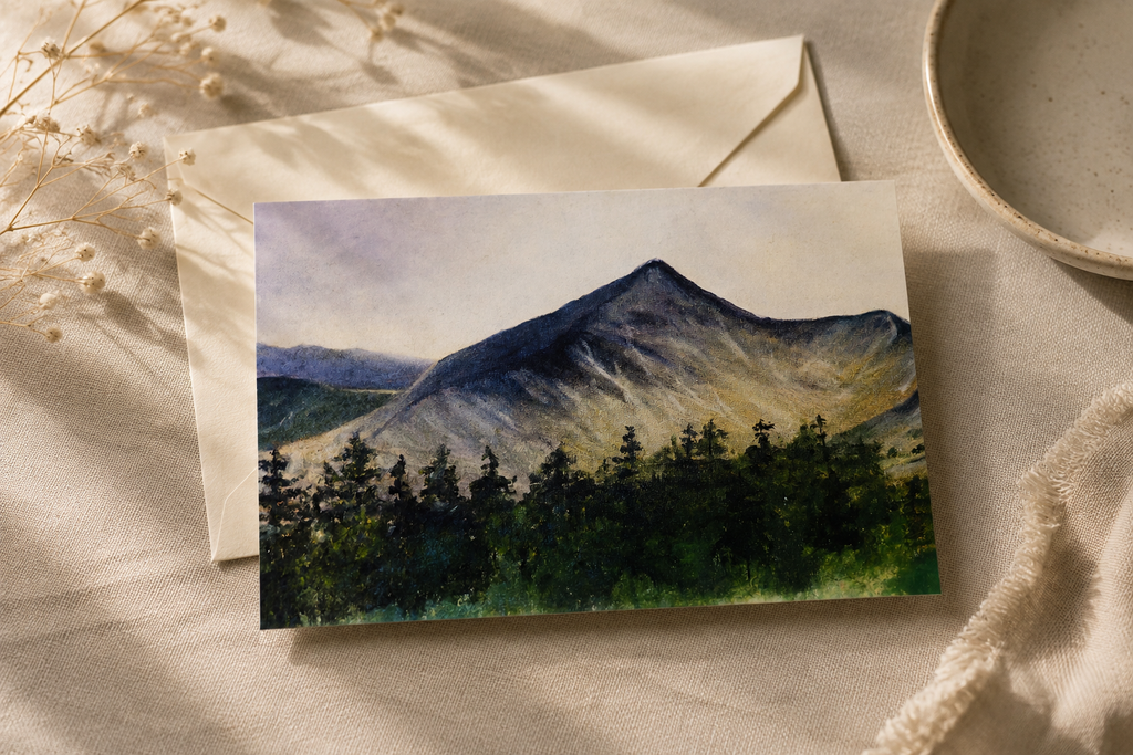 Pocztówka: Górski widok 10x15 cm