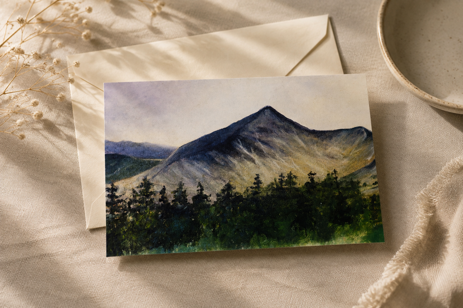 Pocztówka: Górski widok 10x15 cm
