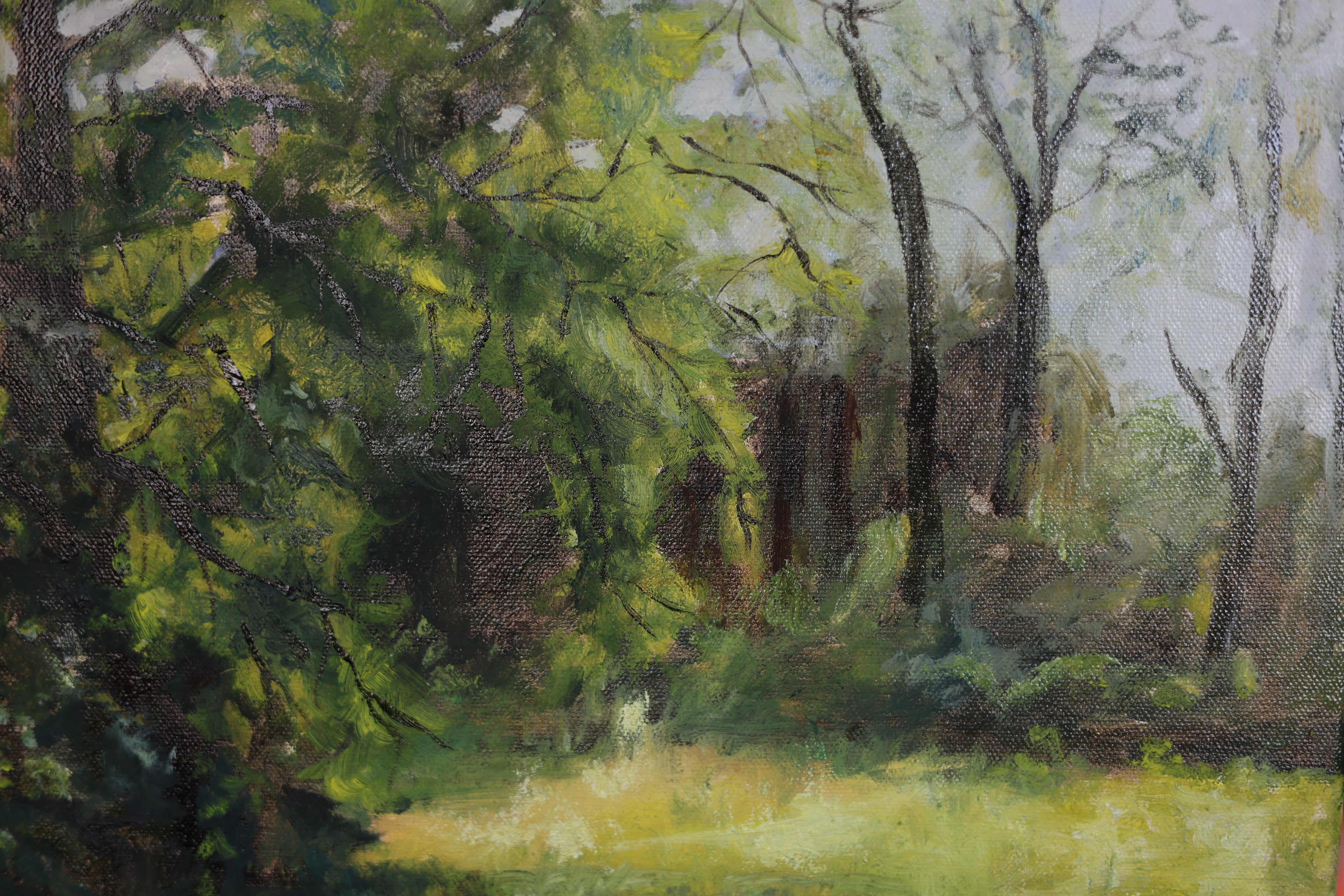 Schronienie 40x50 cm obraz olejny na płótnie