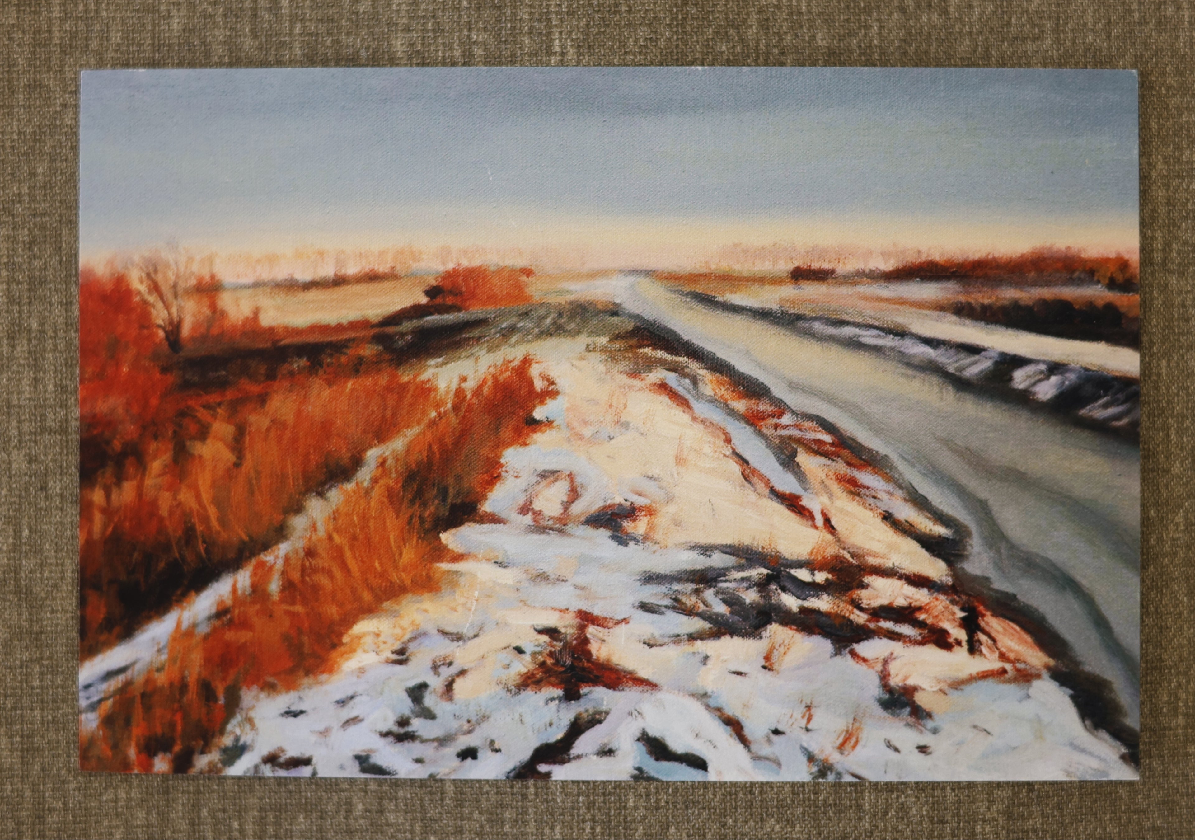 Pocztówka: Zimowy spacer 10x15 cm